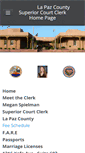 Mobile Screenshot of lapazsuperiorcourtclerk.com