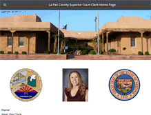 Tablet Screenshot of lapazsuperiorcourtclerk.com